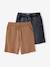Set van 2  bermuda's met een stonewashed effect JONEN pecannoot - vertbaudet enfant 