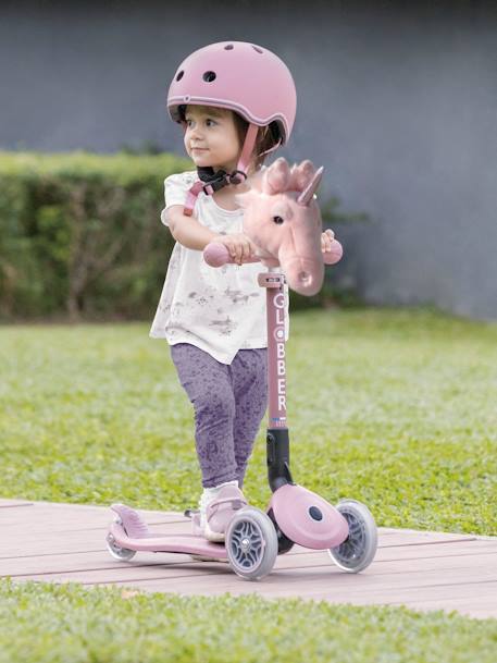 Tête de peluche pour guidon olive+orange+rose - vertbaudet enfant 