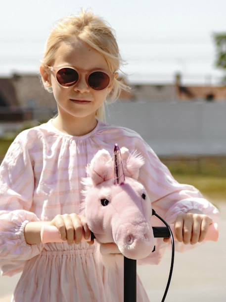 Tête de peluche pour guidon olive+orange+rose - vertbaudet enfant 