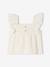 Blouse épaules volantées bébé écru - vertbaudet enfant 