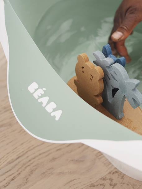 Badje BEABA Camélé'o beige+saliegroen - vertbaudet enfant 