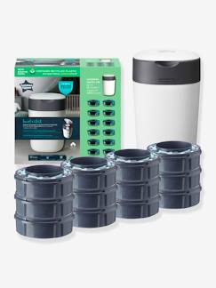 Puériculture-Starter pack poubelle à couches Twist & Click + 12 recharges