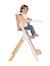 Chaise Haute Meraviglia Fossil bois - vertbaudet enfant 