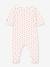 Pyjama bébé en velours coeurs blanc - vertbaudet enfant 