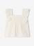 Blouse épaules volantées bébé écru - vertbaudet enfant 