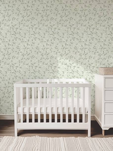 Papier peint Jolis bourgeons vert - vertbaudet enfant 