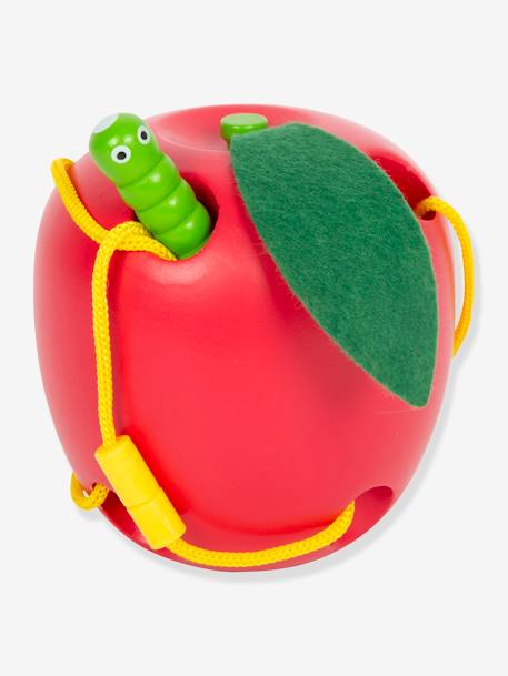 Houten rijgspel voor kinderen POMME & VER SMALL FOOT® meerkleurig - vertbaudet enfant 