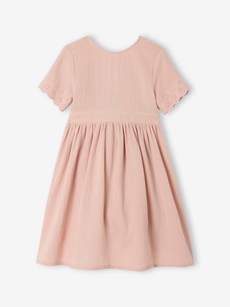 Robe de cérémonie fille matchy matchy capsule mère/fille rose poudré - vertbaudet enfant 