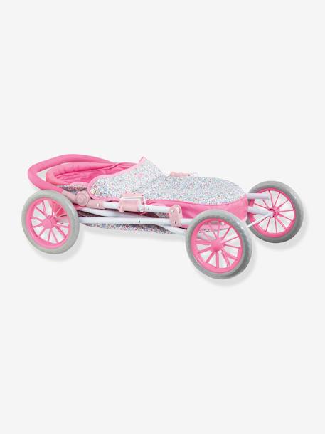 Landeau floral pour poupon rose - vertbaudet enfant 