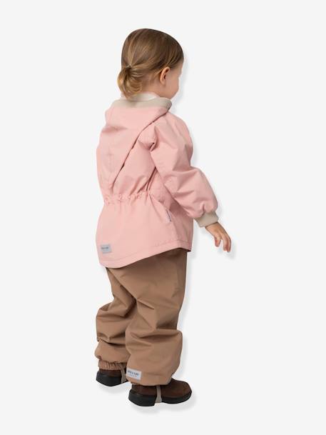 Veste mi-saison bébé fille MATWAI bleu foncé+bleu pâle+bois de rose+brun+jaune+jaune pastel+lilas+rose poudré+sable+vert sauge - vertbaudet enfant 