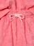 Ensemble sweat et short fleurs en éponge fille rose bonbon - vertbaudet enfant 