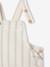 Bedrukte korte sweater van fleece voor baby's beige, geruit+blauw, gestreept - vertbaudet enfant 