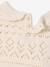 Pull bébé manches en crochet vanille - vertbaudet enfant 