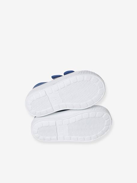 Babysneakers met klittenband - Gemaakt in Frankrijk indigoblauw+marineblauw - vertbaudet enfant 