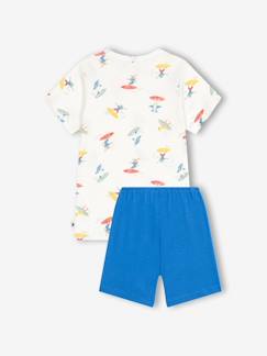 -Pyjamacourt enfant motifs surfeurs