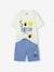 Pyjashort Smiley World so tired bleu chambray - vertbaudet enfant 