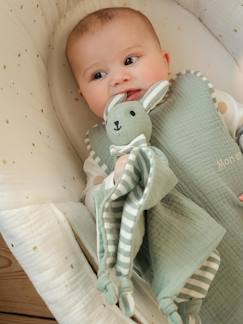 Linge de maison et décoration-Linge de lit bébé-Turbulette-Gigoteuse été en gaze de coton personnalisable 