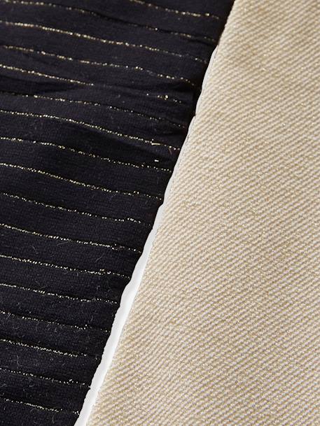 Set van 2 feestelijke meisjes panty's SET IRISEREND BEIGE - vertbaudet enfant 