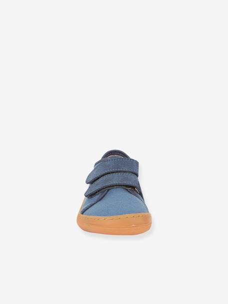 Baskets pieds nus pour garçons BAREFOOT CANVAS froddo anthracite+bleu+rose - vertbaudet enfant 