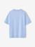 Lot de 2 t-shirts garçon unis effet délavé bleu ciel - vertbaudet enfant 