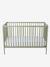 Lit bébé Cocoon bois+noyer+vert - vertbaudet enfant 
