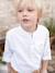 Chemise col Mao personnalisable blanc+bleu ardoise+bleu ciel+vert sauge - vertbaudet enfant 