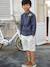 Chemise col Mao personnalisable blanc+bleu ardoise+bleu ciel+vert sauge - vertbaudet enfant 