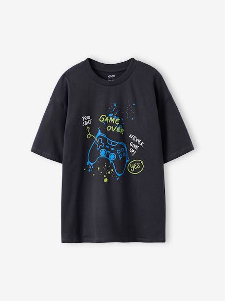 Set van 2 pyjamabroeken 'gamer' JONEN antraciet - vertbaudet enfant 