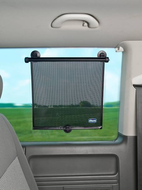 Lot de 2 rideaux pare-soleil de voyage enroulables NOIR - vertbaudet enfant 