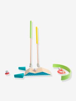 Speelgoed-Buitenspeelgoed-ACTIVE SMALL FOOT® minigolfset voor kinderen van FSC®-hout, 17-delig