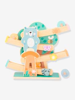 Jouet-Premier âge-Baby Circuit à billes PASTELL small foot® en bois, 4 pièces