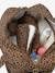 Sac à langer évolutif 24 ou 48h léopard personnalisable beige - vertbaudet enfant 