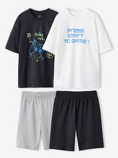 -Lot de 2 pyjashorts garçon Gamer