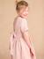 Feestelijke jurk voor meisjes, matchy matchy moeder/dochter capsule roze (poederkleur) - vertbaudet enfant 
