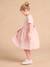 Robe de cérémonie fille matchy matchy capsule mère/fille rose poudré - vertbaudet enfant 