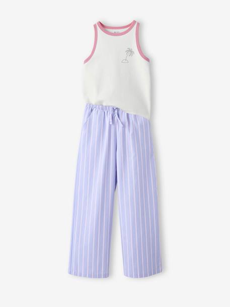 Lot de 2 pyjamas fille bleu - vertbaudet enfant 