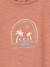 Babysweater met strandmotief terracotta - vertbaudet enfant 