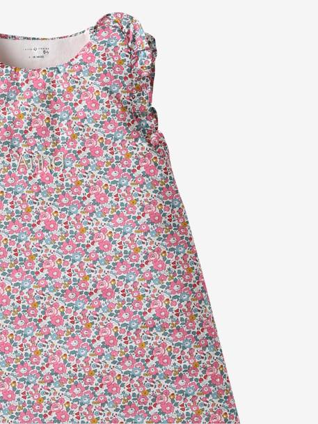 Gigoteuse été en tissu Liberty personnalisable blanc - vertbaudet enfant 