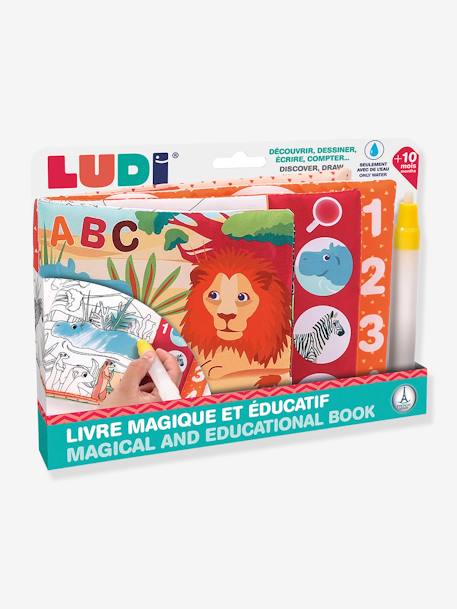 Magisch educatief boek LUDI meerkleurig - vertbaudet enfant 