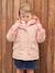 Parka fille 3 en 1 à capuche rose pâle - vertbaudet enfant 