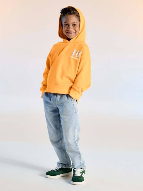 Jean garçon large facile à enfiler denim black+denim bleached+denim brut+gris+stone - vertbaudet enfant 