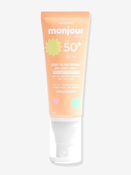 Spray solaire invisible SPF50+ blanc - vertbaudet enfant 