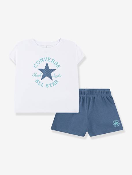 Ensemble tee-shirt et short Boxy marine - vertbaudet enfant 