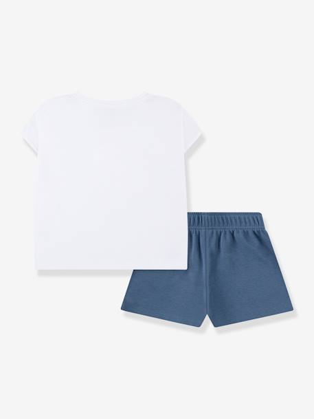 Ensemble tee-shirt et short Boxy marine - vertbaudet enfant 