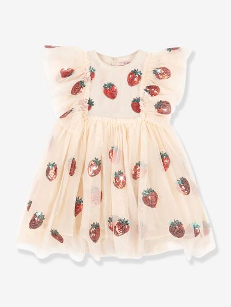 Bébé-Robe à volants et sequins Yvonne