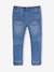 Pantalon jogger en denim effet molleton facile à enfiler garçon double stone+stone - vertbaudet enfant 