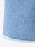 Short long en jean fille bas effiloché bleu clair - vertbaudet enfant 