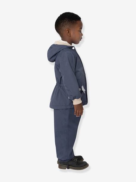 Veste mi-saison bébé MATWALLY bleu+bleu clair+bleu foncé+bleu pâle+lilas+marine+olive+tomette - vertbaudet enfant 