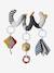 Baby Activity-Spirale aus Stoff LERNEN & GREIFEN meerkleurig - vertbaudet enfant 