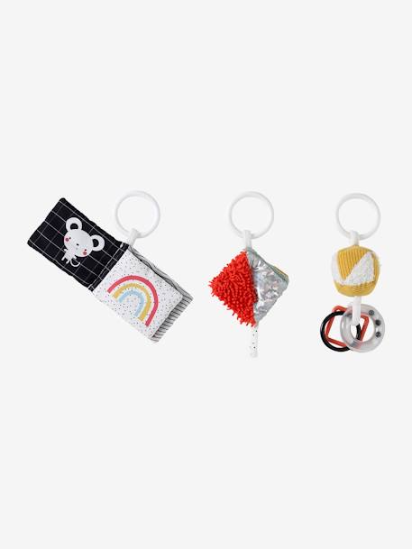 Baby Activity-Spirale aus Stoff LERNEN & GREIFEN meerkleurig - vertbaudet enfant 